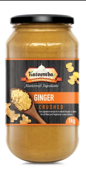 KT Ginger 1kg – representative packaging