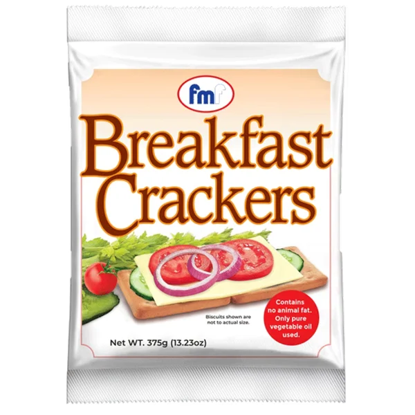 FMF Breakfast Crackers – representative packaging