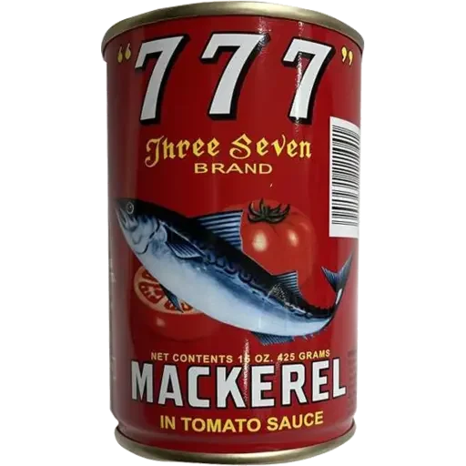 777 Mackerel in tamato sauce