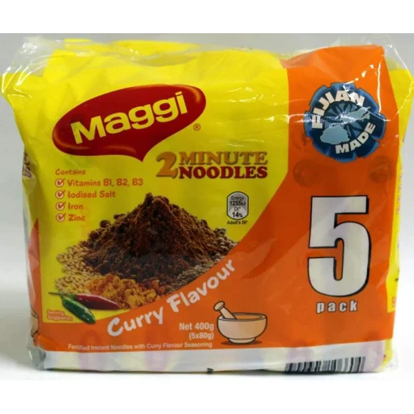 Maggi Noodles Spicy Curry Flavour