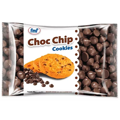 FMF Choc Chip Cookies – representative packaging