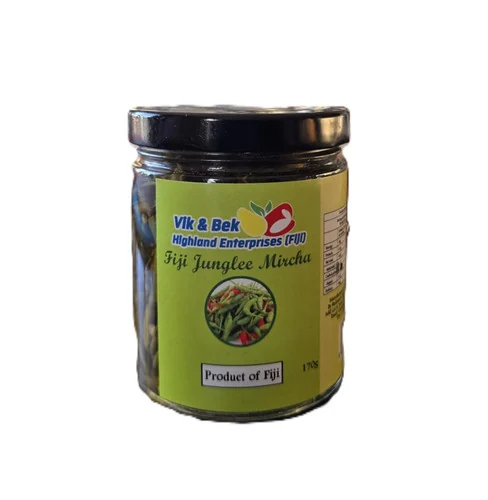 Vik & Bek Fiji junglee Mircha – representative packaging