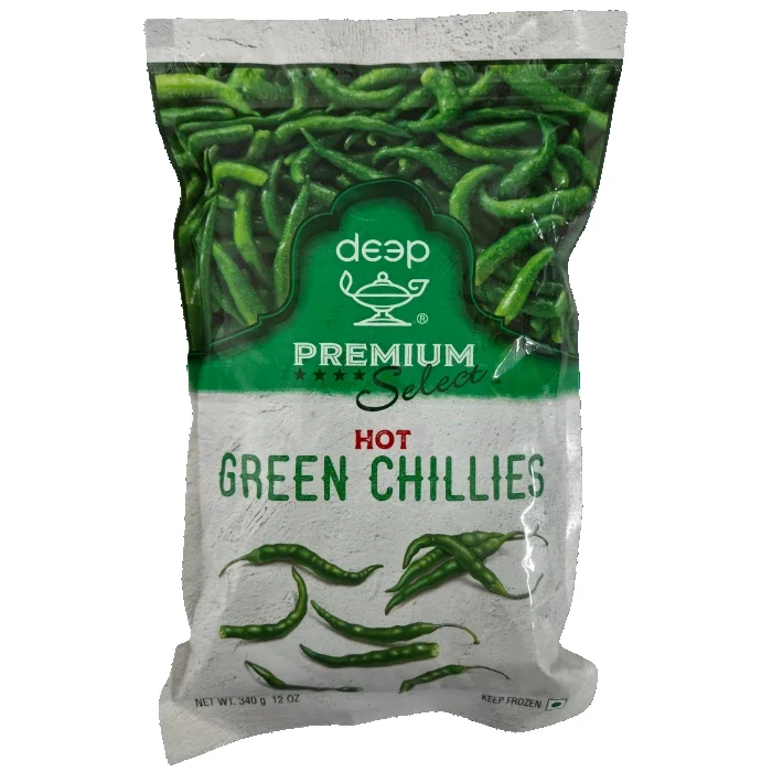 Premium Hot Green Chillies 340g x 4