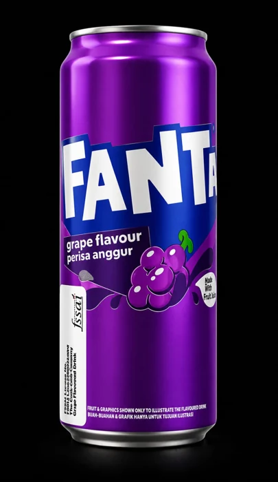 Fanta Grape Flavour Cans 320ml