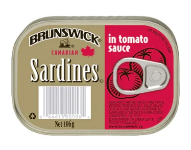 Brunswick Sardines in Tomato Sauce 106g