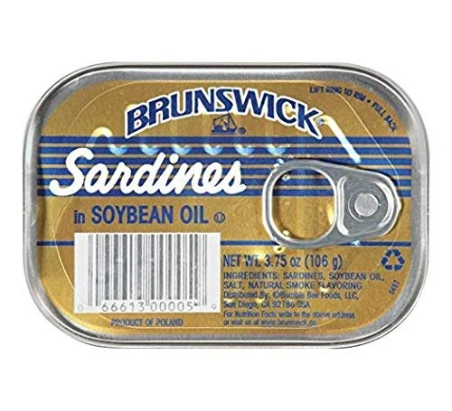 Brunswick Sardines in in Soya Oil 106g
